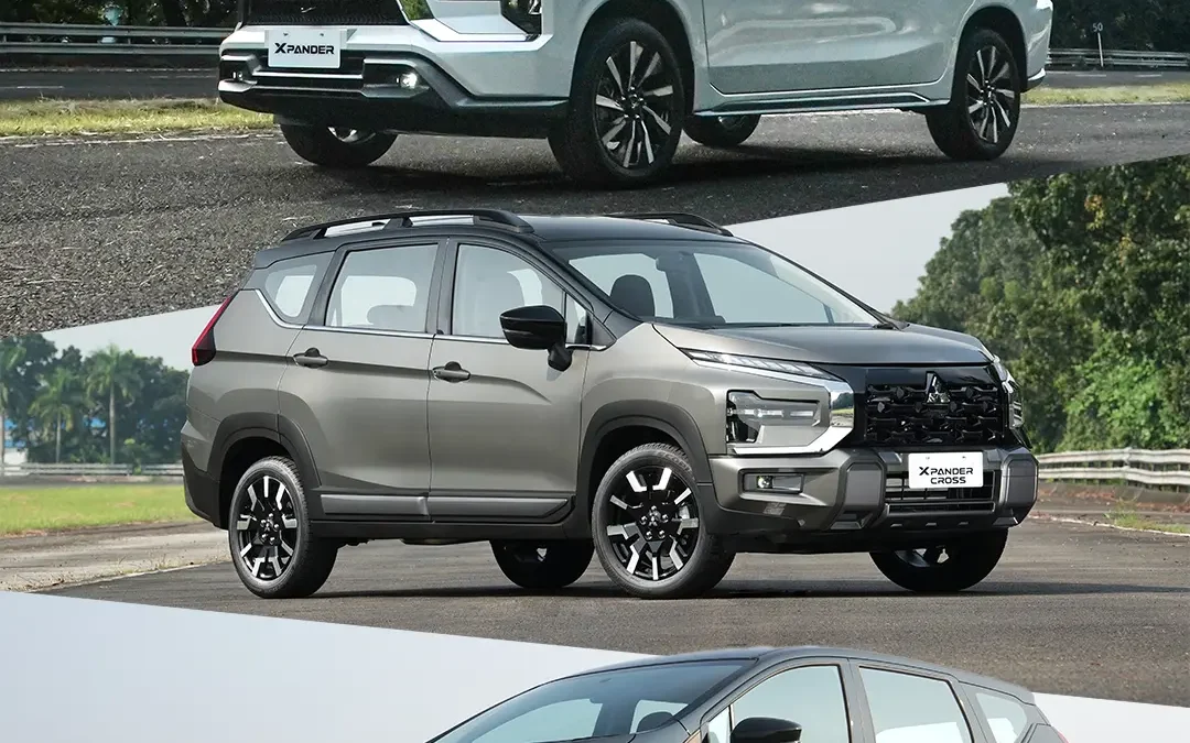 Facelift New Mitsubishi Xpander dan New Xpander Cross 2025 Semakin Ganteng dan buat nyaman.