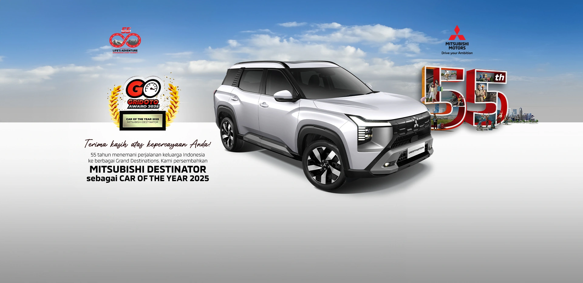 mitsubishi destinator medan 