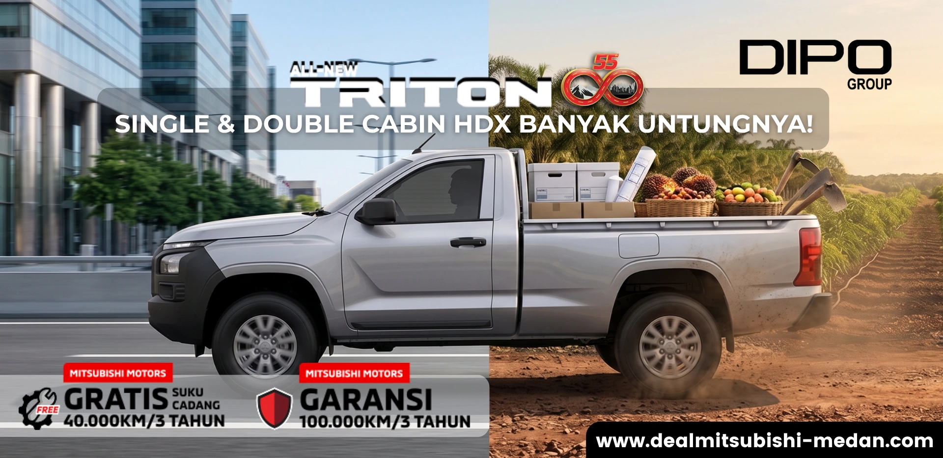 Mitsubishi Triton Single & Double Cabin