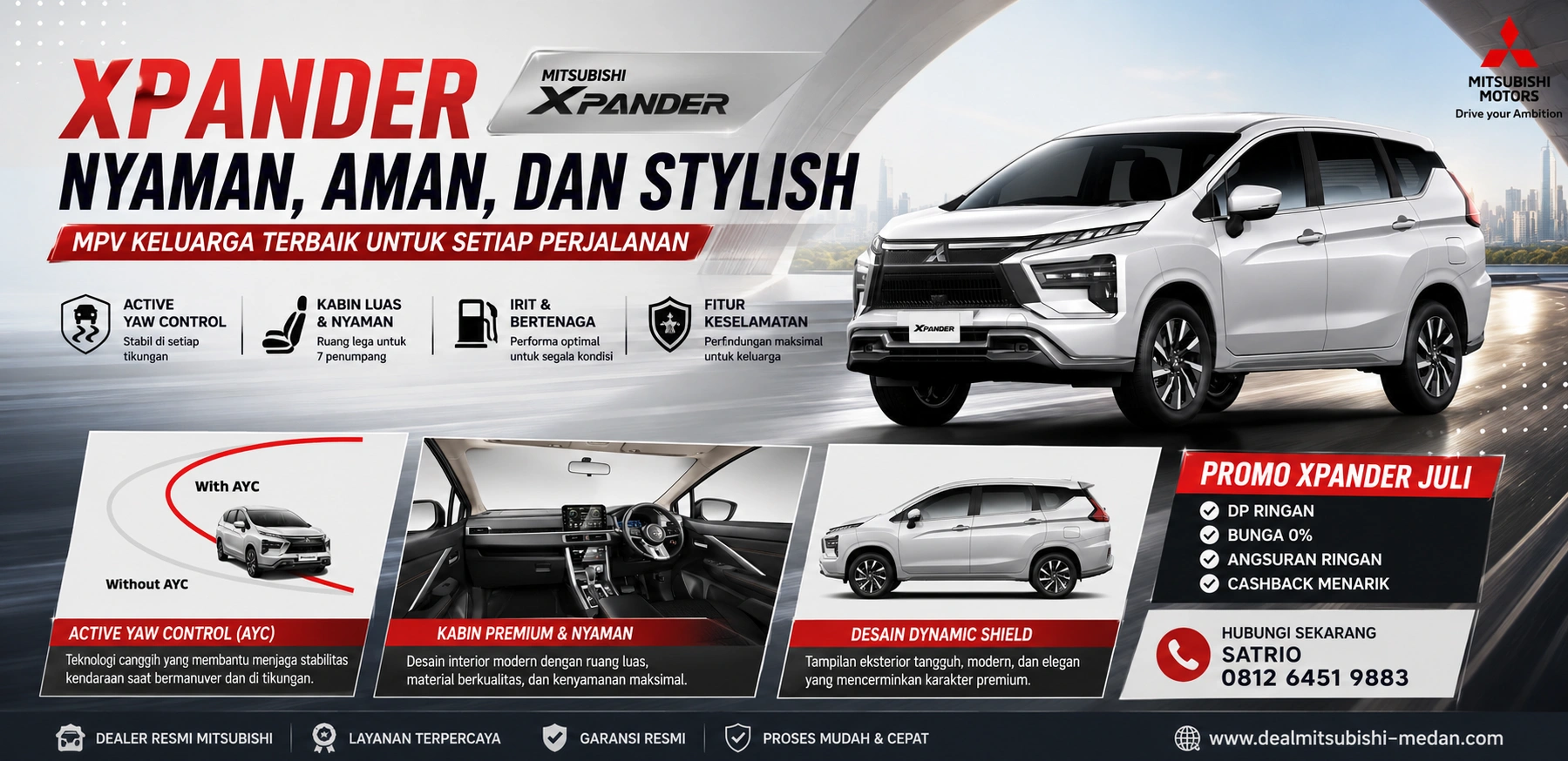 Mitsubishi Xpander Medan