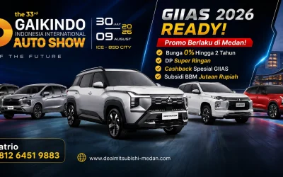 GIIAS 2026 READY! 🎉Miliki Mobil Impian Bersama Mitsubishi Medan