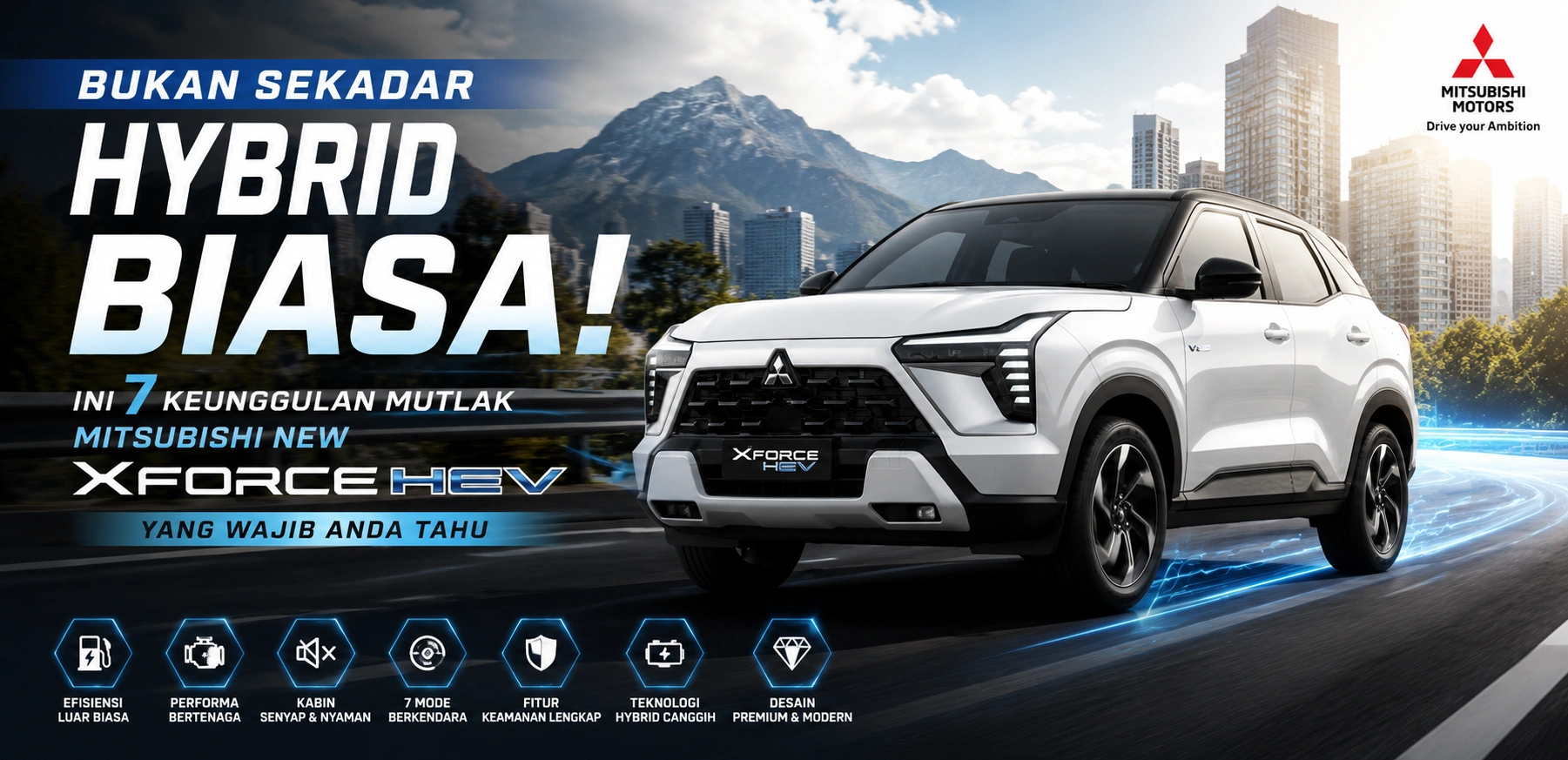 mitsubishi xforce hev