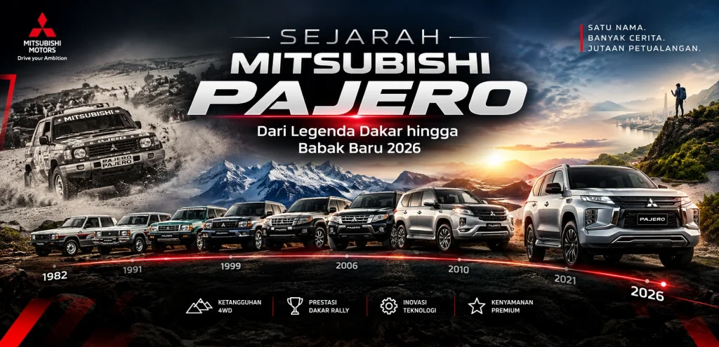 sejarah mitsubishi pajero